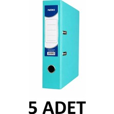 Noki 5 Adet A4 Geniş Plastik Klasör