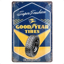 Brf Store Buradabulabilirsin Nostalgic-Art 22267 Goodyear - Super Cushion, Sac Levha 20X30 cm
