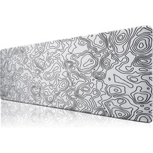 Brf Store Buradabulabilirsin Klasse Pro - 6 Farklı Model Dikişli Kenar 70X30 cm Oyuncu Gaming Mouse Pad (White