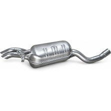Egzoz Burada Mercedes W124 E300 Arka Egzoz Arka Egsoz 1980 - 1995 Çift Çıkış E-300 300-D A1244901315 A1244915301