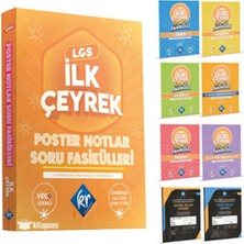Kafa Dengi Yayınları  KR Akademi Lgs İlk Çeyrek Poster Notlar Soru Fasikülleri