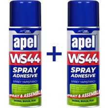 Apel WS44 Sprey Yapıştırıcı 400 ml - 2 Adet