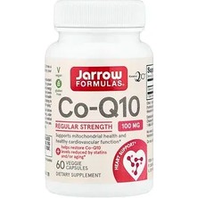 Jarrow Formulas CO-Q10, 100 Mg, 60 Bitkisel Kapsül