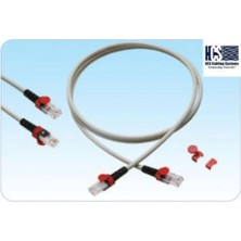 Hcs T06-00420-056 Cat6 Utp Lszh 0.5 Metre Gri Patch Cord
