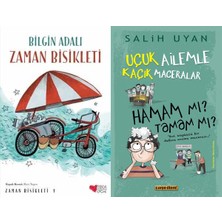 Can Yayınları Zaman Bisikleti 1 (Bilgin Adalı) ve Hamam Mı? Tamam Mı? - Uçuk Ailemle Kaçık Maceralar
