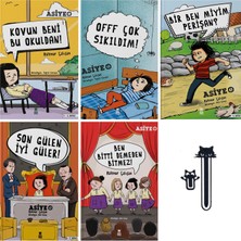 Taze Kitap Asiye (5 Kitap) - Halenur Çalışan Gürbüz +2 Aba Kitap Ayracı