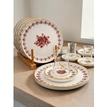 Yumuk Shop 18 Parça Modern Regaria Pasta Çay Saati Seti