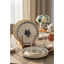Yumuk Shop 18 Parça Modern Regaria Pasta Çay Saati Seti