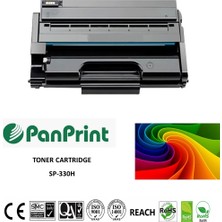 PanPrint Ricoh SP330SFN Siyah Yüksek Kapasiteli Muadil Toner (SP-330H)
