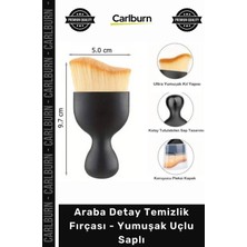 Carlburn Özel Üretim Çizmez Ergonomik Araç Detaylandırma Araba Detay Temizlik Fırçası Yumuşak Uçlu Saplı