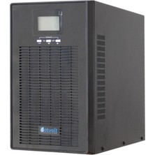 Dotvolt Mn Plus Online 1 Kva 1/1 Faz (2X12V 7AH Akü ) Ups
