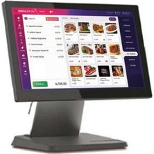 Perkon P-Shop I185 I5 7.nesil 8gb 128GB SSD 18,5" Multi Dokunmatik Pos Pc + Wifi