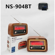 baytoptan Nostaljik Şömineli Bluetoothlu Radyo