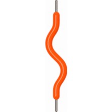 3 Volt 60MM Kırmızı Esnek LED Filament Retro Tungsten Görünümlü Dekoratif Filament (5 Adet)