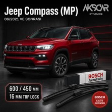 Bosch Aerotwin Jeep Compass Ön Silecek Takımı 2021 ve Sonrası 600/450 mm