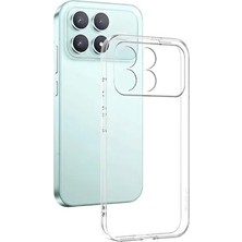 Lexroo Poco F8 Pro Uyumlu Kılıf Şeffaf Pürüzsüz Ultra Ince Tam Koruma Kapak