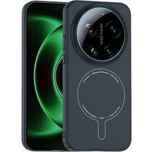Lexroo Xiaomi 17 Ultra Kılıf M-Safe Şarj Özellikli Kamera Korumalı Lexroo Elio Sert Pc Kapak - Lacivert