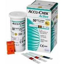 Medikaltec Accu-Chek Active Şeker Ölçüm Çubuğu - 50 Adet