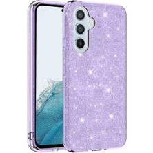 Lexroo Galaxy A14 Kılıf Lexroo Shining Silikon - Mor