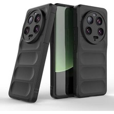 Lexroo Xiaomi Mi 13 Ultra Kılıf Esnek Tpu Oyuklu Arka Yüzey Tasarımlı Lexroo Etnik Silikon Kapak - Siyah