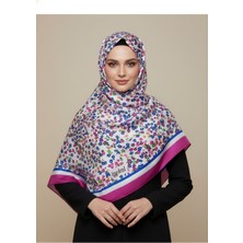 İpekten Ipekten Exclusive Çiçek Desenli Pamuklu Şal 180X70