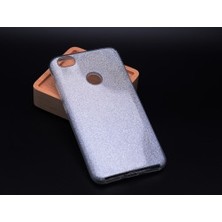 Lexroo Xiaomi Redmi Note 5A Kılıf Lexroo Shining Silikon - Gümüş