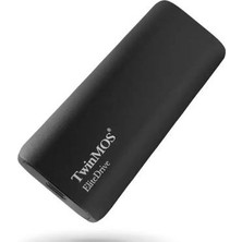 TWINMOS PSSDGGBMED32 EliteDrive Mini 1TB USB 3.2 Gen 2 Type-C Led Işıklı Koyu Gri Taşınabilir SSD Harddisk