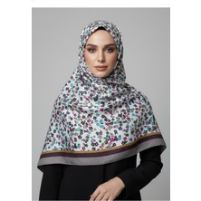 İpekten Ipekten Exclusive Çiçek Desenli Pamuklu Şal 180X70