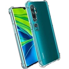 Lexroo Xiaomi Mi Note 10 Darbe Emici Uyumlu Nitro Anti Shock Silikon Şeffaf