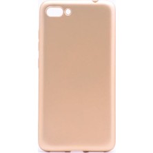 Lexroo Asus Zenfone 4 Max ZC554KL Kılıf Lexroo Premier Silikon Kapak - Gold