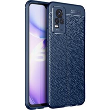 Lexroo Vivo V21E Kılıf Lexroo Niss Silikon Kapak - Kırmızı