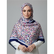 İpekten Ipekten Exclusive Çiçek Desenli Pamuklu Şal 180X70