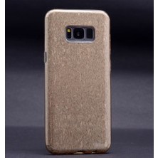 Lexroo Galaxy S8 Plus Kılıf Lexroo Shining Silikon - Gold