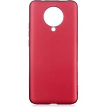 Lexroo Xiaomi Redmi K30 Pro Kılıf Premier Silikon Bordo