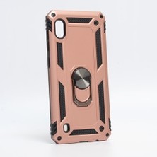 Lexroo Galaxy A10 Kılıf Lexroo Vega Kapak - Rose Gold
