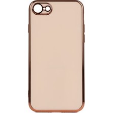 Lexroo Apple iPhone Se 2022 Kılıf Lexroo Bark Kapak - Kahverengi