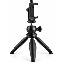 Camten Tt-21 Çok Fonksiyonlu Mini Tripod + Telefon Tutucu Kırmızı-Mavi-Turuncu-Siyah