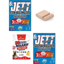 Ünlüler Karması 6..sınıf Jett Fen Bilimleri Sosyal Fasikülleri 2027 Maarif Modeli+Çözüm Ayracı+Telefon Tutucu