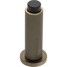 System Duvara Monte Kapı Stoperi Yapışkanlı ve Vidalı Antik Bronz 32MM