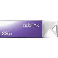 ADDLINK 32GB U10 AD32GBU10V2 Usb 2.0 Bellek Mor