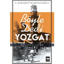 Ötüken Neşriyat Böyle Dedi Yozgat