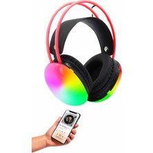 Akıllı Bayi Rgb Işıklı Yüksek Ses Kaliteli Kablosuz Kulak Üstü Bluetooth Kulaklık