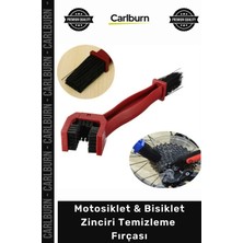 Carlburn Premium Dayanıklı Ergonomik Zincir Bakım Temizleyici Motosiklet Bisiklet Zinciri Temizleme Fırçası