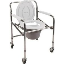 Comfort Plus Klozetli Katlanabilir Tekerlekli Sandalye