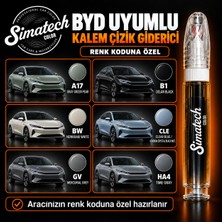 Simatechcolor Byd A17 Gray Green Pear Uyumlu Çizik Giderici Rötuş Kalemi