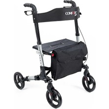 Comfort Plus DM-9102 Gri Lüx Alüminyum Rolatör