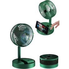 Masa Dostu Katlanabilir USB Şarjlı Masaüstü Soğutucu Mini Fan Telefon Tutucu Tdms-07