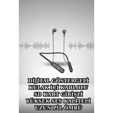 Masa Dostu Kablolu Bluetooth Kulaklık ve Kadınlara Özel Bileklik Hediyeli Yeni Nesil Akıllı Saat 3 Kordonl