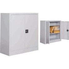 Medikaltec Doğuş Çelik Metal Dosya Dolabı, Kilitlenebilir, 130 cm