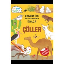 Erdem Yayınları Çöller - Çocuklar Için Yaratıcı Etkinliklerle Ekoloji - Kes-Boya-Yapıştır
